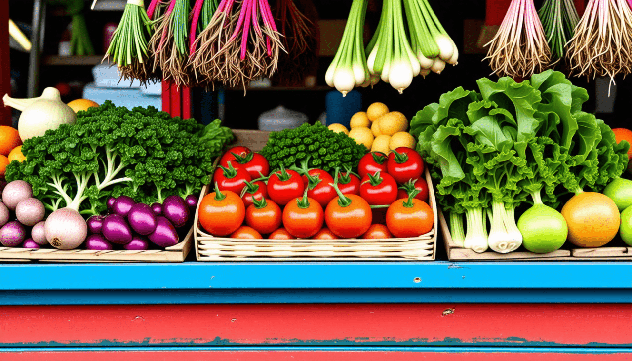 découvrez où acheter des légumes bio frais et savoureux dans un marché imaginaire ; une expérience unique pour les amateurs de produits naturels et locaux !